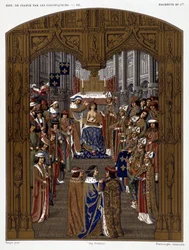 Incoronazione di Carlo VI (1380) - in Les Chroniqueurs de l