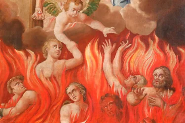 Chiesa di Saint-Nicolas de Veroce. Ultimo giudizio: l