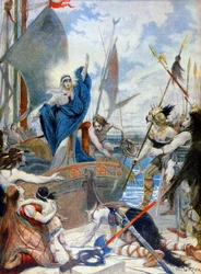 Santa Genoveffa e Attila