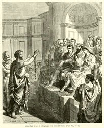 San Paolo davanti al re Agrippa e alla regina Berenice