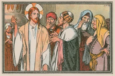 Scena dalla vita di Gesù