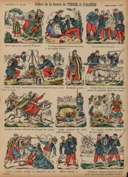 Scene dalle guerre coloniali francesi in Algeria e Tunisia