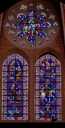 Scene dalla vita di San Martino; donatore - Thibault VI, Conte di Chartres