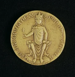 Sigillo di Filippo II Augusto, 1198