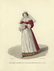 Sarta con una balza, regno di Luigi XIII di Francia