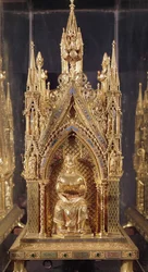 Figura seduta di Cristo, dal Reliquiario di San Taurino