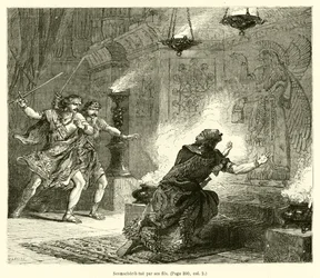 Sennacherib ucciso dai suoi figli