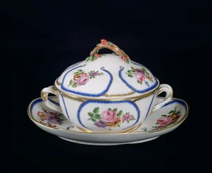 Ciotola e piatto di Sevres, 1764