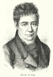 Silvestre de Sacy (incisione)
