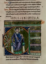 Salomone dalla Bibbia di Souvigny