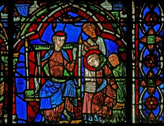 Vetrata di San Cheron: impara a leggere