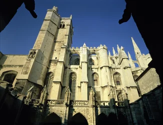 Cattedrale di St. Just da sud, iniziata nel 1272