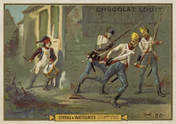Sthrau alla Battaglia di Wattignies, Guerre Rivoluzionarie Francesi, 17 ottobre 1793