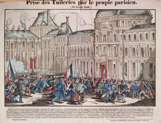 Presa delle Tuileries dal Popolo Parigino, 24 febbraio 1848