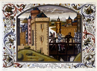 Tanguy du Châtel assassina Giovanni Senza Paura al ponte di Montereau