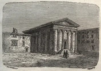 Tempio di Augusto e Livia a Vienna, nel dipartimento francese dell