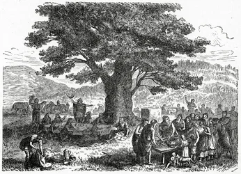 Teutoni in vacanza, c.1882