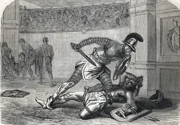 La battaglia dei gladiatori nell