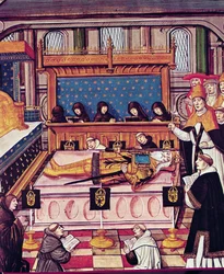 La morte di Carlo Magno nell