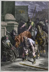 I Galli a Roma - incisione da 