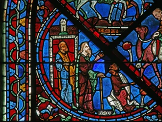 La finestra di Giuseppe: Giacobbe riceve i suoi figli di ritorno dall