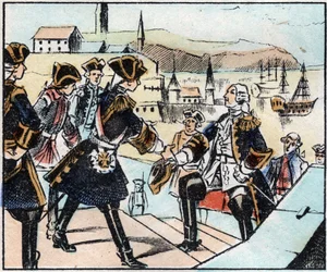 Il marchese di Montcalm (Louis Joseph de Montcalm).