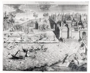 Il massacro degli ugonotti a Tours nel 1562