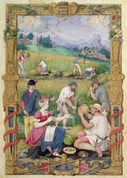 Il mese di agosto: Il raccolto