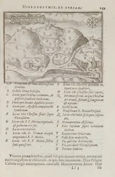 Il Monte degli Ulivi, Gerusalemme, da Itinerarium Hierosolymitanum, di J. Cotovico, 1619