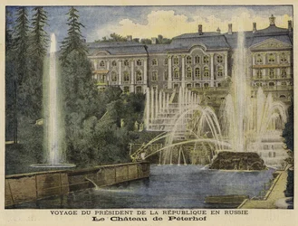Il Palazzo di Peterhof, San Pietroburgo, Russia