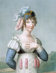 Il fiero spagnolo, inciso da L. Dibart