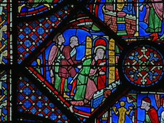 San Giacomo: Giacomo gettato in prigione (dettaglio)