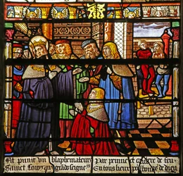 La finestra di San Luigi: Il castigo di un bestemmiatore