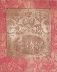 La storia di Telemaco, tavola per la stampa su tessuto Toile de Jouy