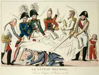 Il Congresso di Vienna del 22/06/1815: la torta dei re