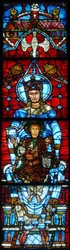 La Vergine e il Bambino: La finestra di Notre Dame de la Belle Verriere
