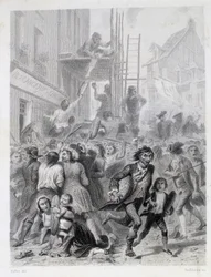 La Guerra delle Farine: rivolta davanti a una panetteria nel maggio 1775 (primi frutti della Rivoluzione Francese)