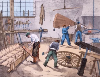 Il carradore, c.1860