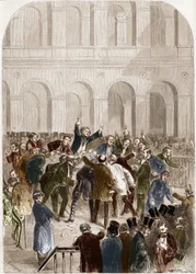 Il paniere della Borsa di Parigi nel 1857