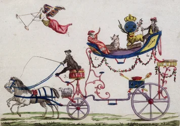 La partenza dei tre ordini per Versailles nel marzo 1789