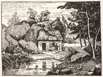 La capanna di J.J. Rousseau
