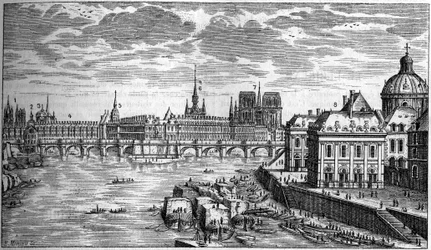 Il nuovo ponte a Parigi