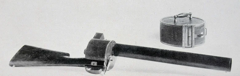 Il fucile fotografico di Etienne Jules (Etienne-Jules) Marey (1890)