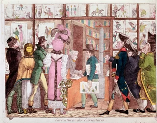 Il mercato delle stampe (litografia)