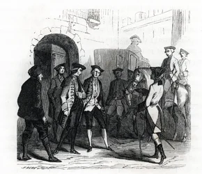 I prigionieri di Vincennes furono trasferiti alla prigione della Bastiglia nel 1784