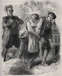 Il ritorno di Martin Guerre (circa 1524 intorno al 1560): apparve davanti alla moglie, Bertrande de Rols, e a colui che aveva usurpato la sua identità, l