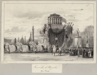 Il funerale di stato di Napoleone Bonaparte