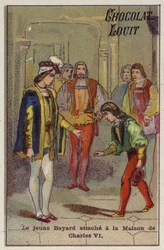 Il giovane Bayard legato alla casa di Carlo VI