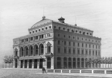 Teatro Lyrique, ora il Teatro de la Ville, Place du Chatelet, Parigi