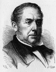 Théophile Jules Pelouze (1807 - 1867), chimico francese - in "Album de la Science; illustrious scientists; Great discoveries" 1896